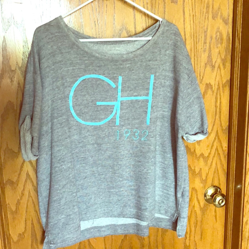 Oversized half sleeve tee